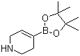 structure of CAS# 375853-82-0, 1,2,3,6-四氢吡啶-4-硼酸频哪醇酯