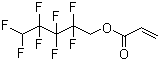 CAS 登录号：376-84-1, 2,2,3,3,4,4,5,5-八氟戊基丙烯酸酯, 丙烯酸-1H,1H,5H-八氟戊酯