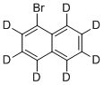structure of CAS# 37621-57-1, 七氘代-1-溴萘