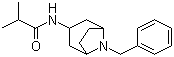 structure of CAS# 376348-67-3, N-(8-Benzyl-8-azabicyclo[3.2.1]oct-3-yl-exo)-2-methylpropanamide