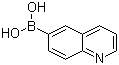 structure of CAS# 376581-24-7, 喹啉-6-硼酸