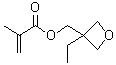 structure of CAS# 37674-57-0, (3-乙基-3-氧杂环丁基)甲基异丁烯酸酯