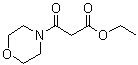 structure of CAS# 37714-64-0, beta-氧代-4-吗啉丙酸乙酯