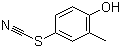 structure of CAS# 3774-53-6, 2-甲基-4-硫氰基苯酚