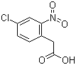 structure of CAS# 37777-71-2, 4-氯-2-硝基苯乙酸
