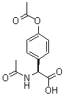 CAS 登录号：37784-27-3, L-(+)-N-乙酰基-2-(4-乙酰氧基苯基)甘氨酸