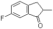structure of CAS# 37794-19-7, 6-氟-2-甲基-1-茚酮