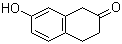 structure of CAS# 37827-68-2, 7-羟基-3,4-二氢-1H-2-萘酮