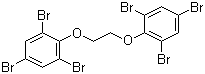 structure of CAS# 37853-59-1, 1,2-Bis(2,4,6-tribromophenoxy)ethane