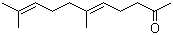 structure of CAS# 3796-70-1, 香叶基丙酮