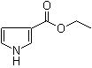 structure of CAS# 37964-17-3, 1H-Pyrrole-3-carboxylic acid ethyl ester