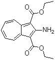 structure of CAS# 3806-02-8, Diethyl 2-aminoazulene-1,3-dicarboxylate