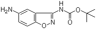 structure of CAS# 380629-73-2, (5-氨基苯并[d]异恶唑-3-基)氨基甲酸叔丁酯