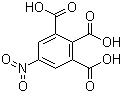 structure of CAS# 3807-81-6, 5-硝基-1,2,3-苯三甲酸