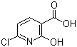 structure of CAS# 38076-76-5, 6-氯-2-羟基烟酸