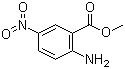 structure of CAS# 3816-62-4, 2-氨基-5-硝基苯甲酸甲酯