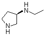 structure of CAS# 381670-30-0, (3R)-N-乙基-3-吡咯烷胺