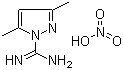 structure of CAS# 38184-47-3, 3,5-二甲基吡唑-1-甲脒硝酸盐