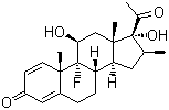 CAS 登录号：382-67-2, 去羟米松