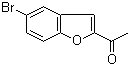 structure of CAS# 38220-75-6, 2-乙酰基-5-溴苯并[b]呋喃
