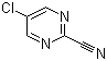 structure of CAS# 38275-56-8, 5-Chloro-2-pyrimidinecarbonitrile