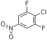 CAS # 3828-41-9, 4-Chloro-3,5-difluoronitrobenzen, 2-Chloro-1,3-difluoro-5-nitrobenzene