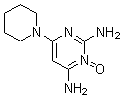 structure of CAS# 38304-91-5, Minoxidil