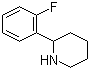 structure of CAS# 383128-41-4, 2-(2-氟苯基)哌啶