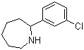 CAS # 383129-21-3, 2-(3-Chlorophenyl)hexahydro-1H-azepine