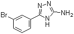 CAS 登录号：383130-99-2, 5-(3-溴苯基)-4H-1,2,4-三唑-3-胺