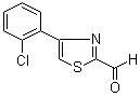 structure of CAS# 383142-61-8, 4-(2-氯苯基)-2-噻唑甲醛