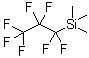 CAS 登录号：3834-42-2, 三甲基(七氟丙基)硅烷