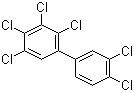 structure of CAS# 38380-08-4, 2,3,3',4,4',5-Hexachloro-1,1'-biphenyl