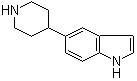 structure of CAS# 383861-22-1, 5-(Piperidin-4-yl)-1H-indole