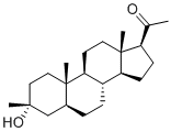 CAS # 38398-32-2, Ganaxolone, 1-[(3R,5S,8R,9S,10S,13S,14S,17S)-3-hydroxy-3,10,13-trimethyl-1,2,4,5,6,7,8,9,11,12,14,15,16,17-tetradecahydrocyclopenta[a]phenanthren-17-yl]ethanone