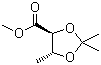 CAS 登录号：38410-80-9, (4S,5R)-2,2,5-三甲基-1,3-二氧戊环-4-羧酸甲酯