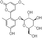 structure of CAS# 38412-46-3, 芦荟宁