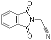 structure of CAS# 3842-20-4, N-(Cyanomethyl)phthalimide