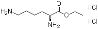 CAS 登录号：3844-53-9, L-赖氨酸乙酯二盐酸盐