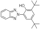 CAS 登录号：3846-71-7, 2-(2'-羟基-3',5'-二叔丁基苯基)-苯并三唑, 紫外线吸收剂 UV-320