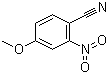 structure of CAS# 38469-83-9, 4-甲氧基-2-硝基苯甲腈