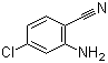 CAS # 38487-86-4, 2-Amino-4-chlorobenzonitrile, 4-Chloroanthranilonitrile, 5-Chloro-2-cyanoaniline