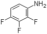 structure of CAS# 3862-73-5, 2,3,4-三氟苯胺