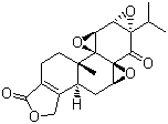 structure of CAS# 38647-11-9, 雷公藤内酯酮
