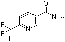 structure of CAS# 386715-35-1, 6-(Trifluoromethyl)nicotinamide