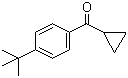 CAS 登录号：38675-79-5, 对叔丁基苯基环丙基甲酮