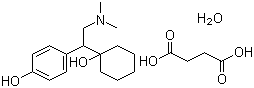structure of CAS# 386750-22-7, 琥珀酸去甲文拉法辛