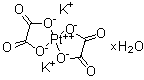 structure of CAS# 38685-12-0, Dipotassium dioxalatoplatinate hydrate