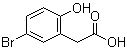 CAS # 38692-72-7, 5-Bromo-2-hydroxybenzeneacetic acid, 2-[5-Bromo-2-hydroxyphenyl]acetic acid