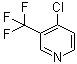 structure of CAS# 387824-63-7, 4-氯-3-三氟甲基吡啶